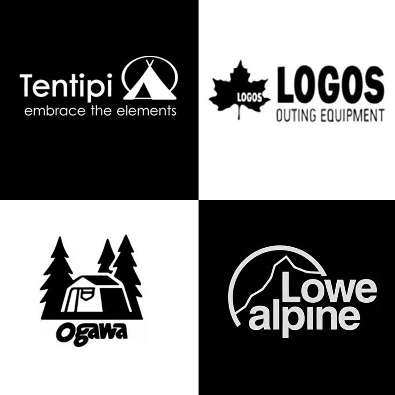 Outdoor Adventure Words - Outdoor off-road avontuur kampeerstickers auto camper