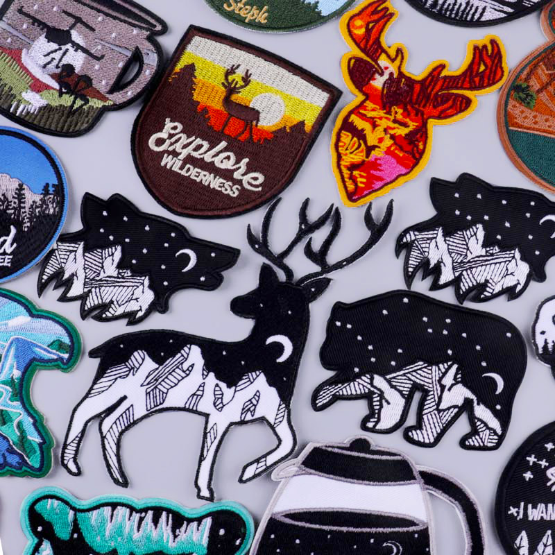 Outdoor Adventure Travel Show - Herten Patch Adventure Travel Geborduurde Patches