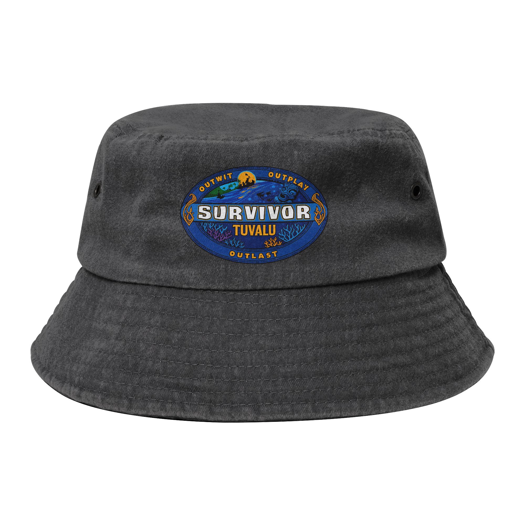 Outdoor Adventure Travel Show - Reisavontuur Spel TV-show S-Survivors Bucket Hat