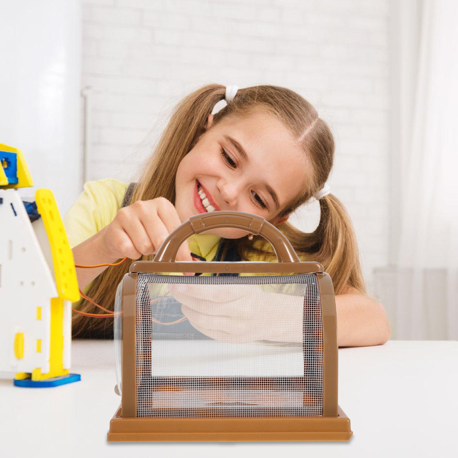 Outdoor Adventure Toys For Kids - 1Set Insectenvangset Kinderen Buitenavontuur Snelontgrendelbare Insectenobservatiebox