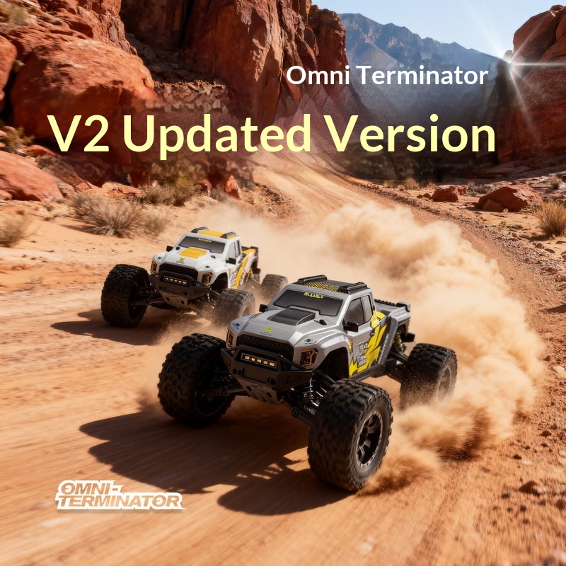 Outdoor Adventure Toys For Kids - V2 Omni Terminator RC Afstandsbestuurde Truck