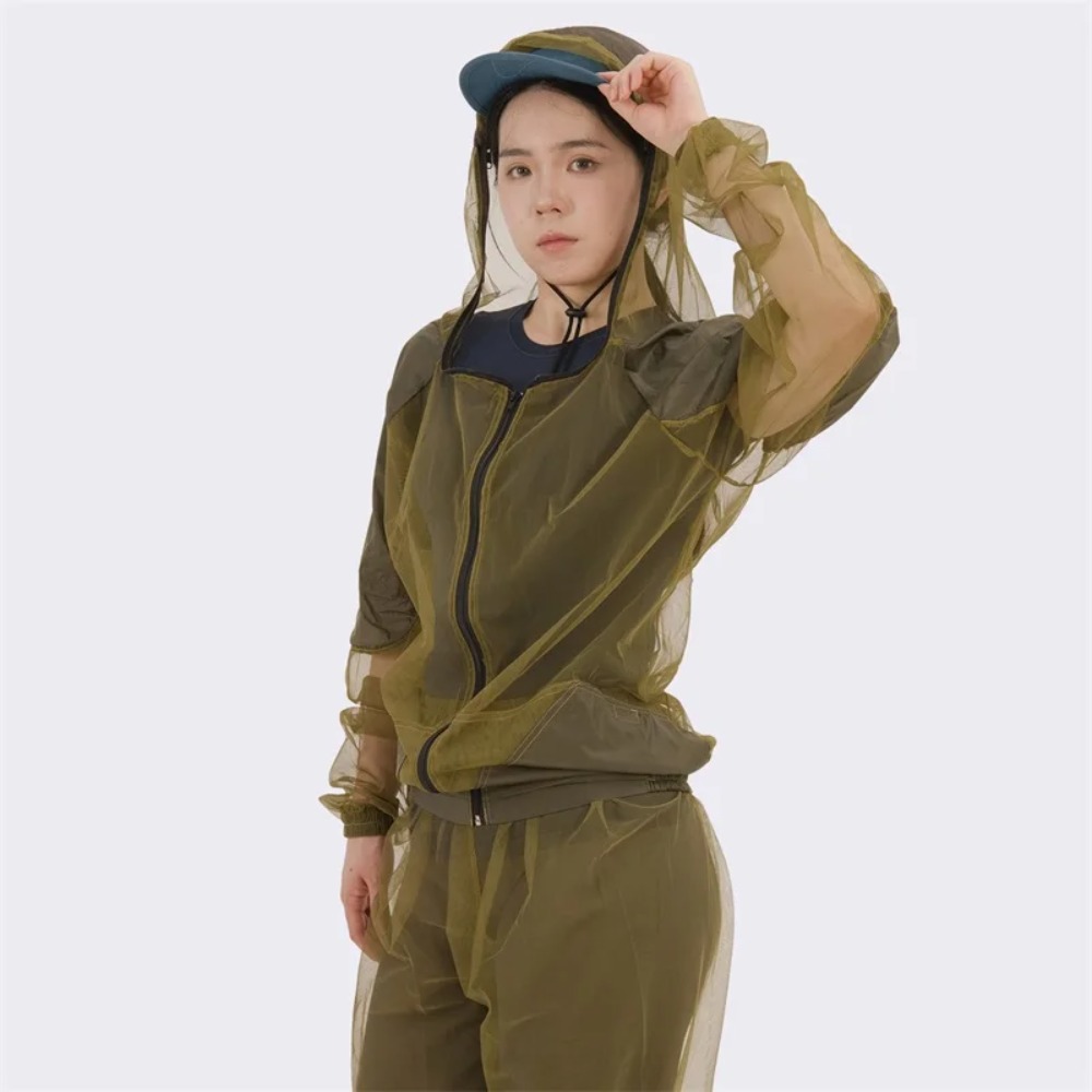 Outdoor Adventures Clothing - Outdoor Camping Ademend Mesh Muggenbestendige kleding