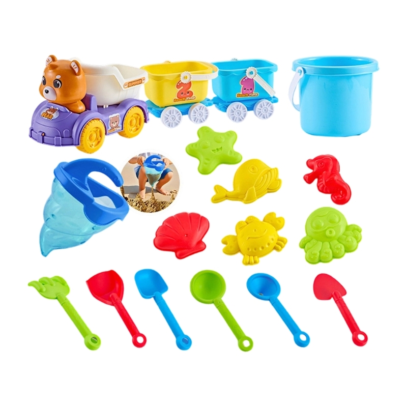 Felgekleurd 1 set kinderzandst - Outdoor Adventure Toys For Kids recensie en prijs