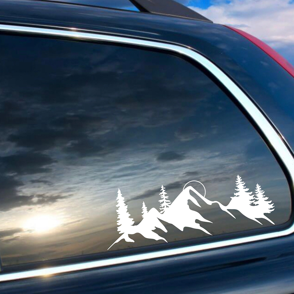 Forest Adventure Autostickers  - Outdoor Adventure Words recensie en prijs