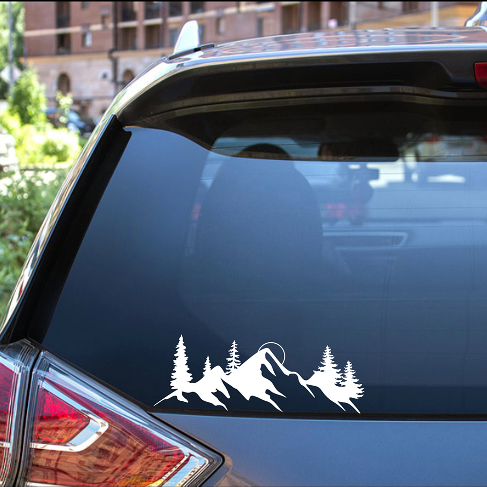Forest Adventure Autostickers  - Outdoor Adventure Words recensie en prijs