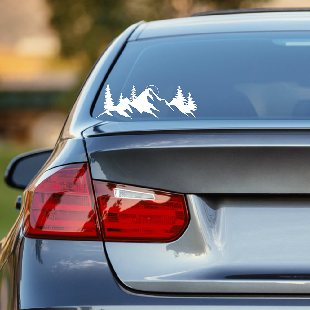 Forest Adventure Autostickers  - Outdoor Adventure Words recensie en prijs