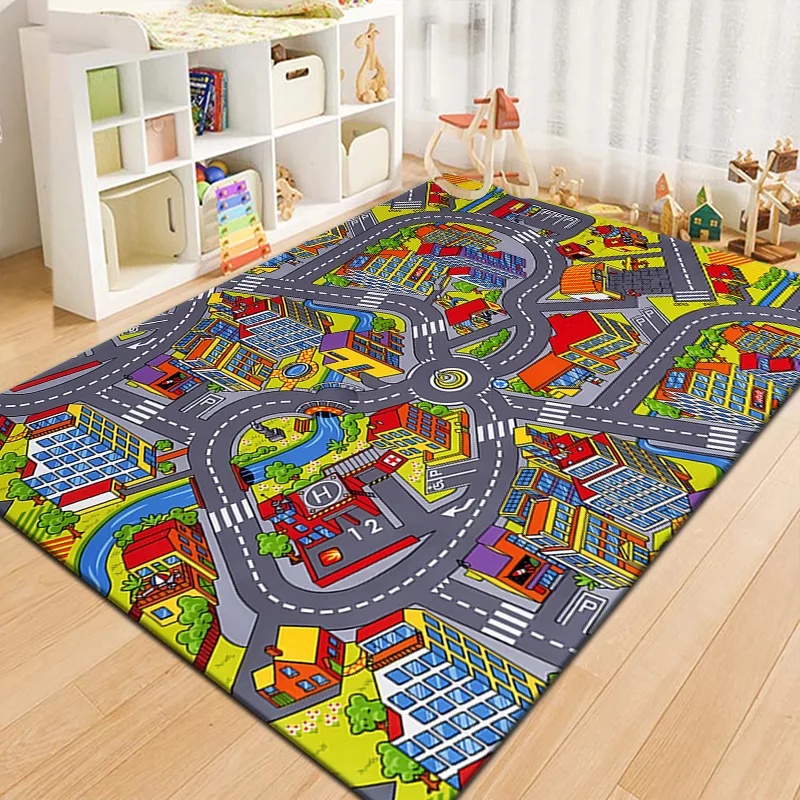 Kleurrijk kinderstadkaart spee - Outdoor Adventure Toys For Kids recensie en prijs