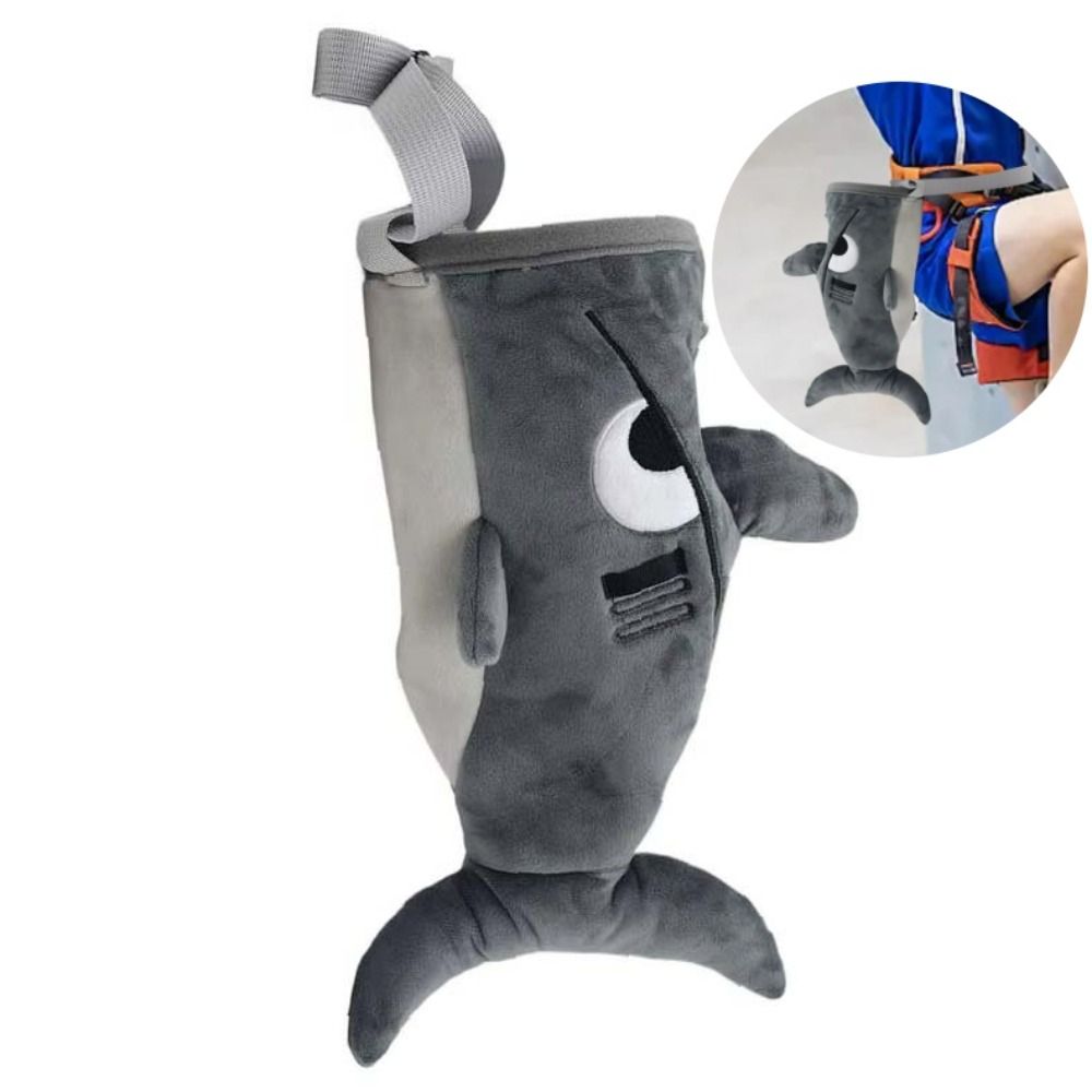 Flanel Shark Chalk Bag Knuffel - Chalk Bag Bouldering recensie en prijs