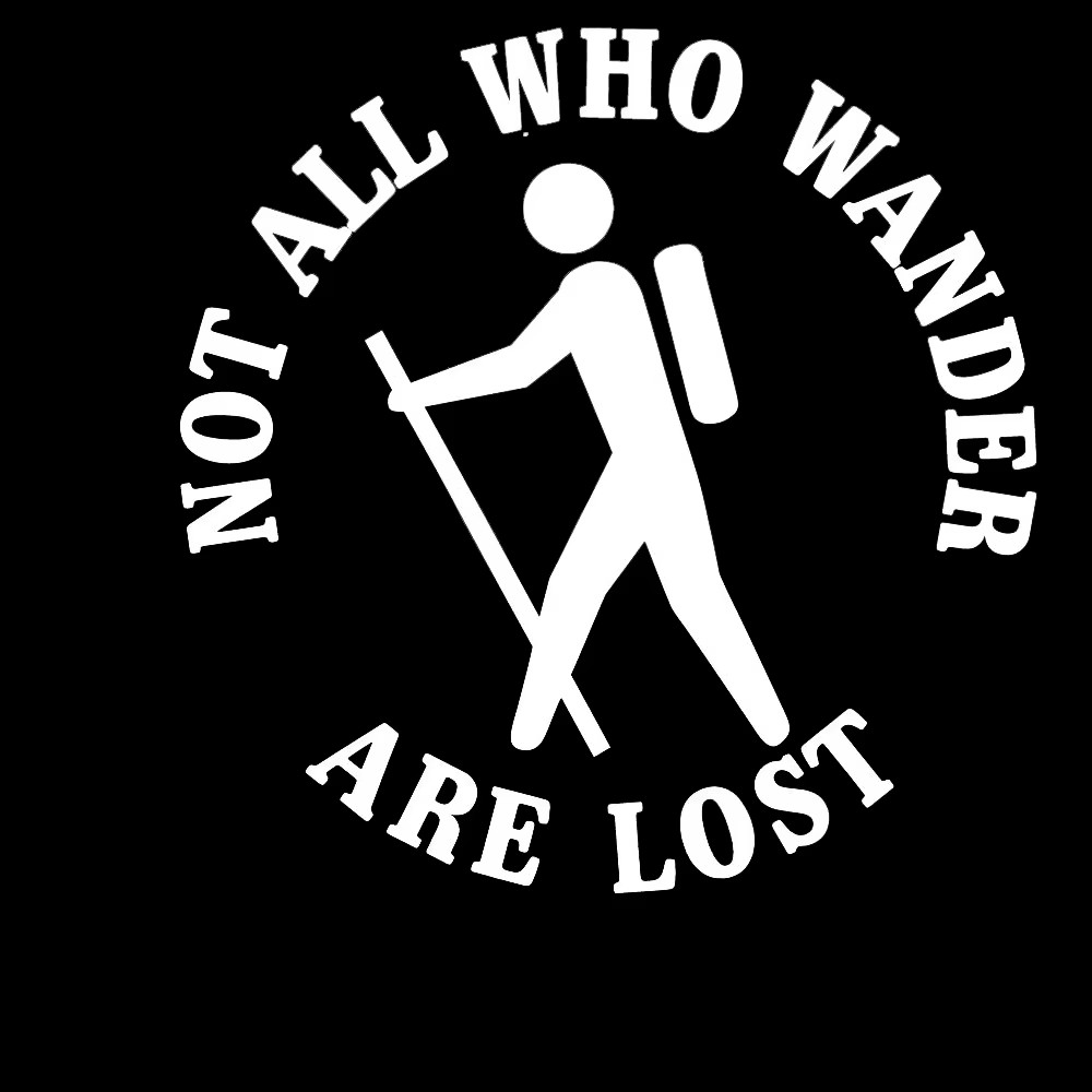 Wandelliefhebbers Vinylsticker - Outdoor Adventure Words recensie en prijs