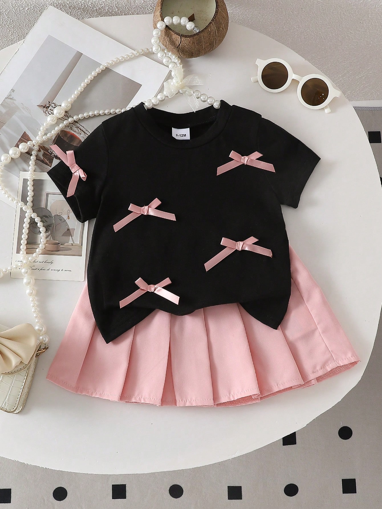 Tweedelig 3D-bow casual T-shir - Outdoor Adventure Girl recensie en prijs