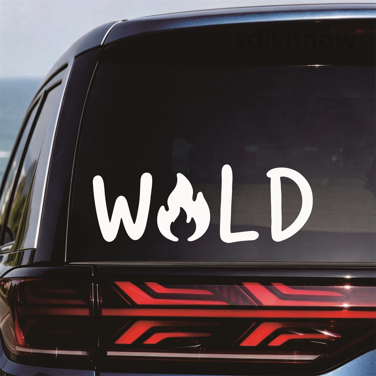 Wild Fire Camp Vinyl Autostick - Outdoor Adventure Words recensie en prijs
