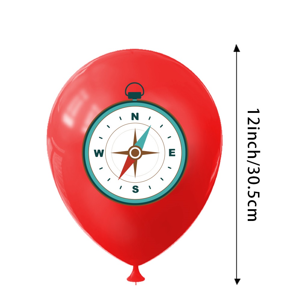 9-delige Happy Camping Ballon, - Outdoor Adventure Girl recensie en prijs