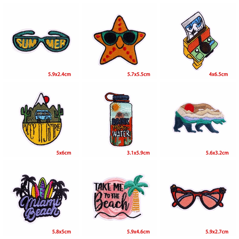 10Pcs Ijzer Op Patches Outdoor - Outdoor Adventure Travel Show recensie en prijs