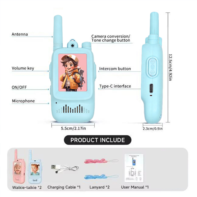 2 stuks kinder video walkie-ta - Outdoor Adventure Toys For Kids recensie en prijs