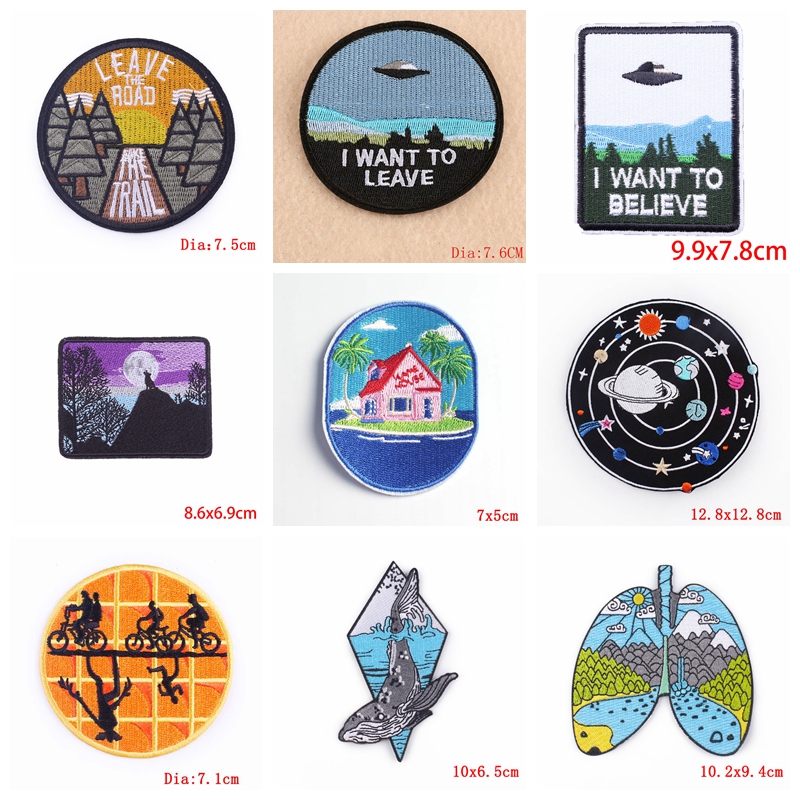 10Pcs Rainbow Patch Mountain A - Outdoor Adventure Travel Show recensie en prijs